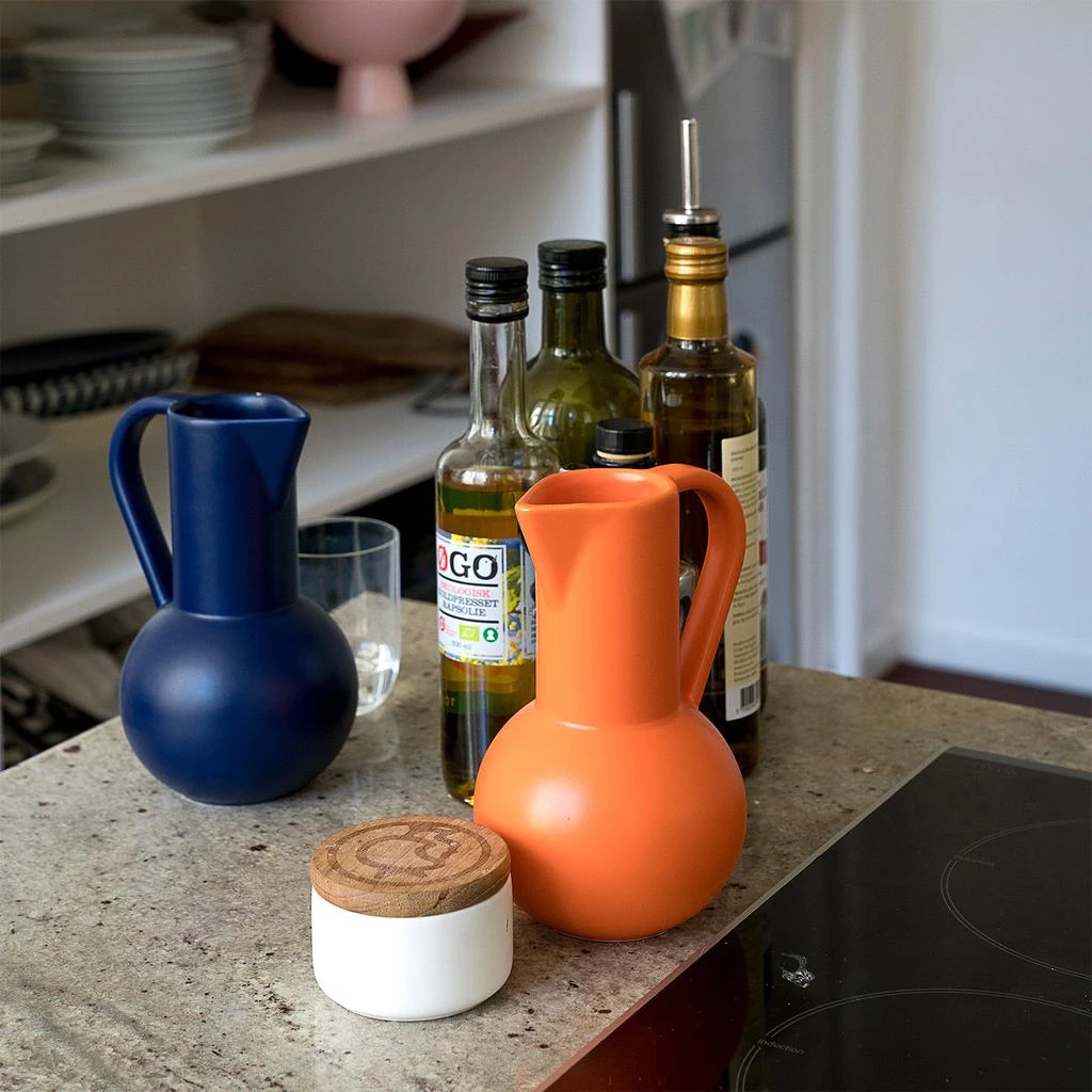 商品Raawii|Raawii Strøm Jug - Orange - Medium,价格¥488,第4张图片详细描述