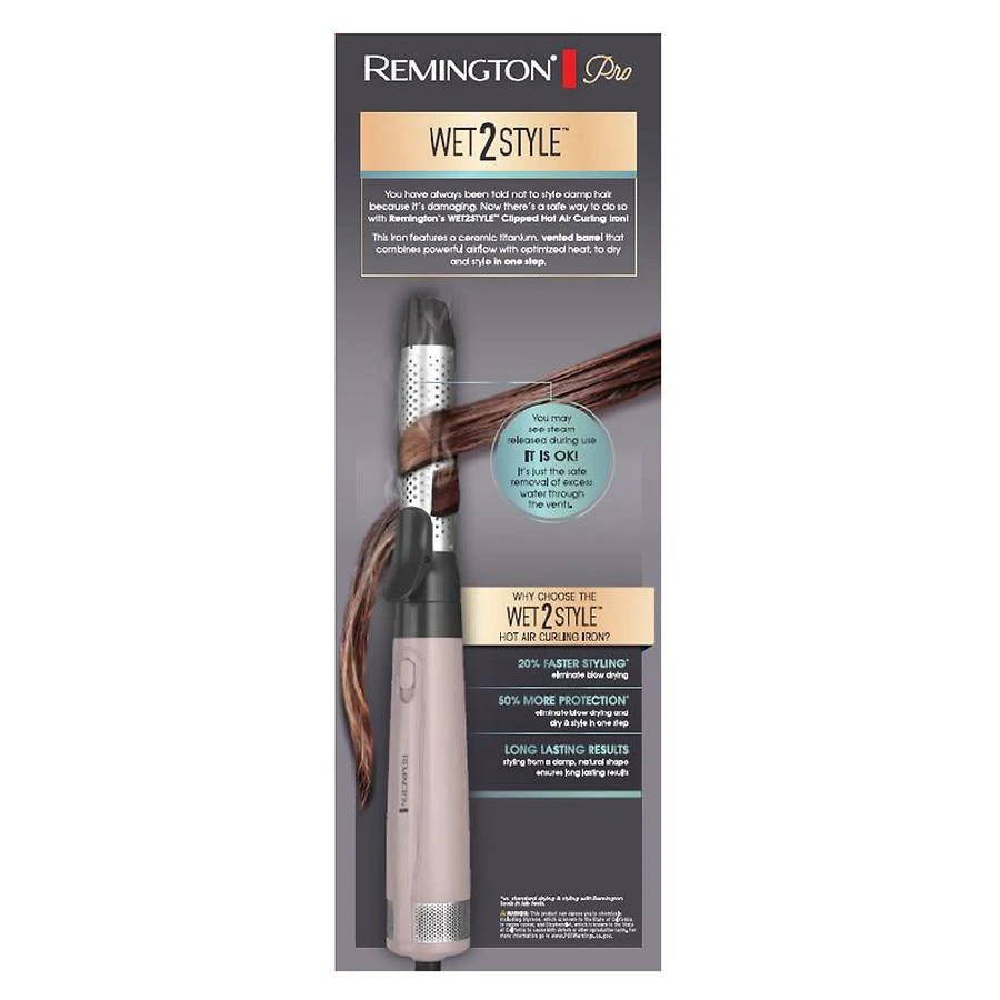 商品Remington|Pro Wet2Style 1 Hot Air Curling Iron,价格¥223,第2张图片详细描述