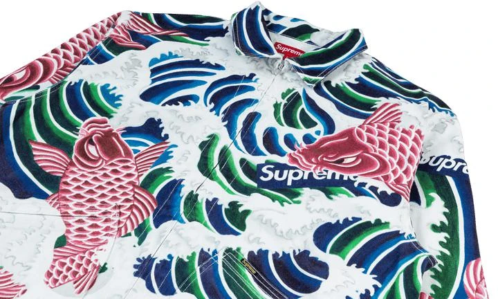 商品Supreme|Supreme Waves Work Jacket,价格¥2907,第3张图片详细描述