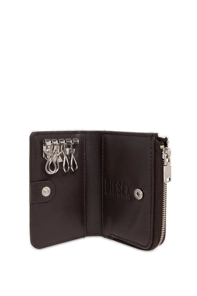 商品Diesel|Diesel L-Zip Key Logo-Plaque Zipped Wallet,价格¥545,第4张图片详细描述