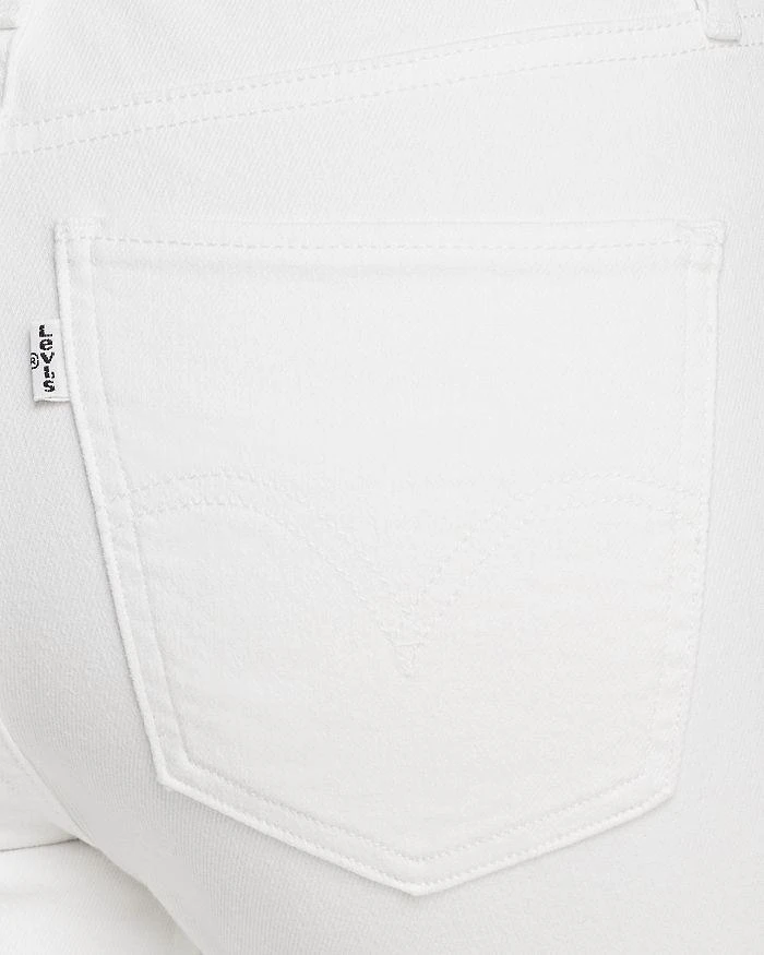商品Levi's|女士高腰紧身牛仔裤 Mile High Ankle Skinny Jeans in Western White,价格¥437,第4张图片详细描述
