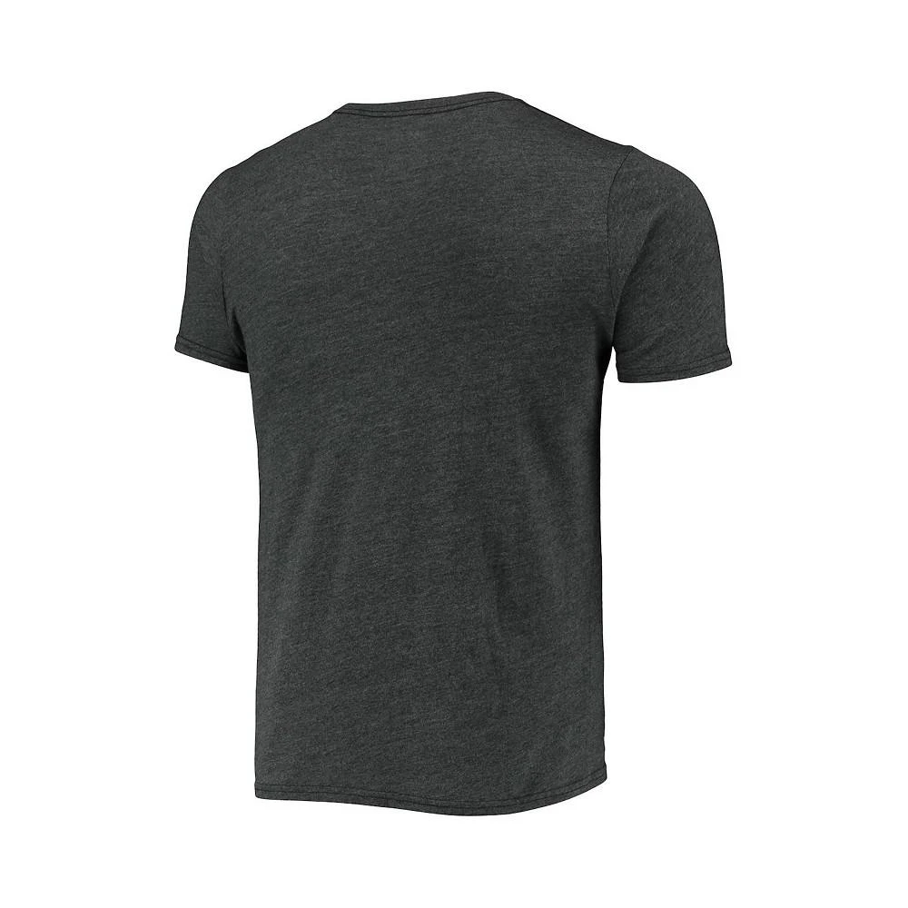 商品Majestic|Men's Threads Najee Harris Charcoal Pittsburgh Steelers Tri-Blend Steel City Player T-shirt,价格¥313,第4张图片详细描述