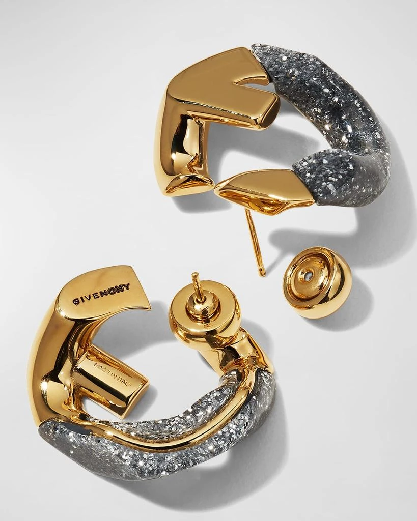商品Givenchy|Men's G Chain Glitter Earrings,价格¥3514,第4张图片详细描述