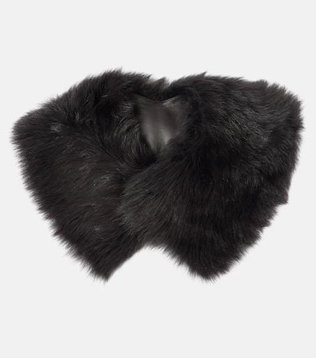 商品Totême|Leather-lined shearling collar,价格¥3786,第1张图片