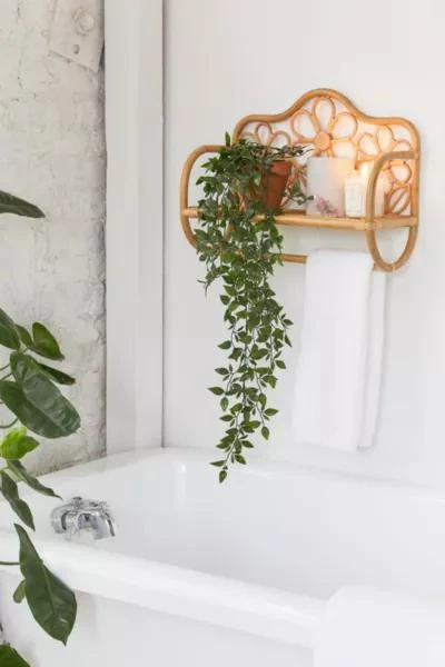 商品Urban Outfitters|Rattan Daisy Wall Shelf,价格¥523,第1张图片