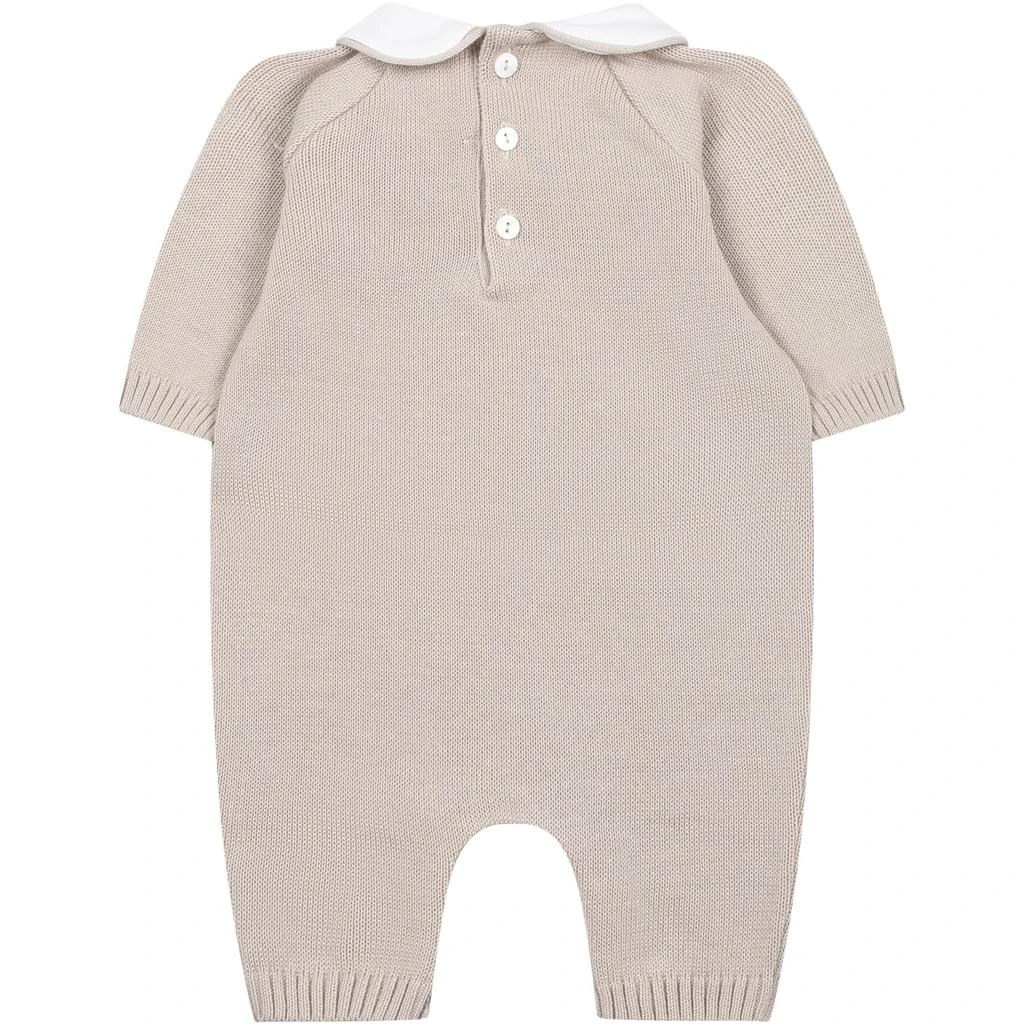 商品Little Bear|Beige Babygrown For Baby Kids,价格¥1488,第2张图片详细描述