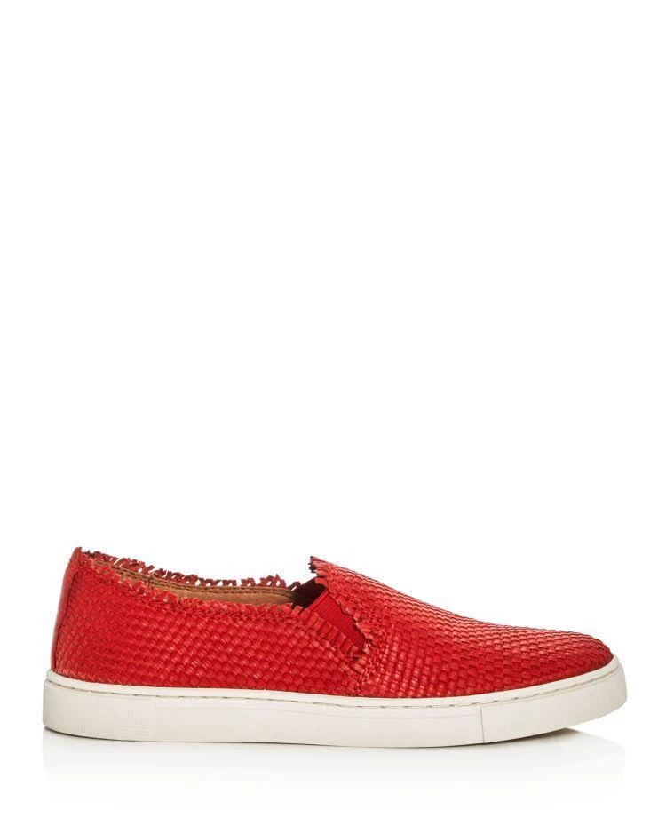 商品Frye|Ivy Woven Leather Slip-On Sneakers,价格¥1354,第2张图片详细描述