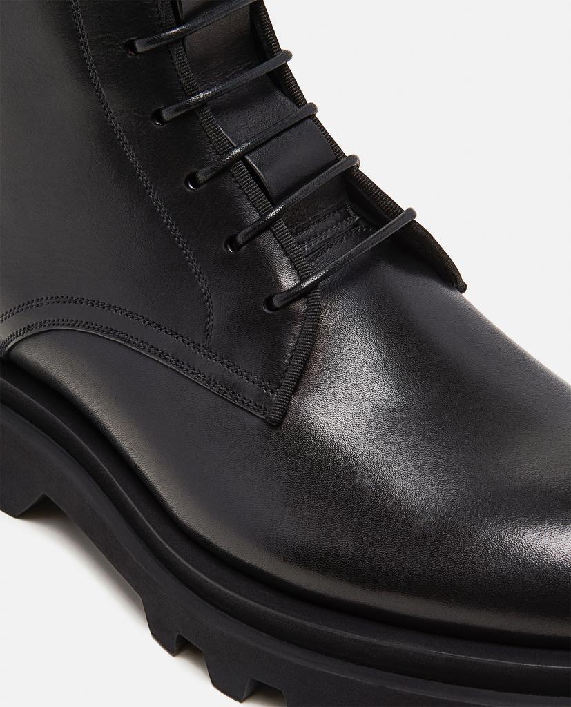 Calf leather combat boots商品第4张图片规格展示