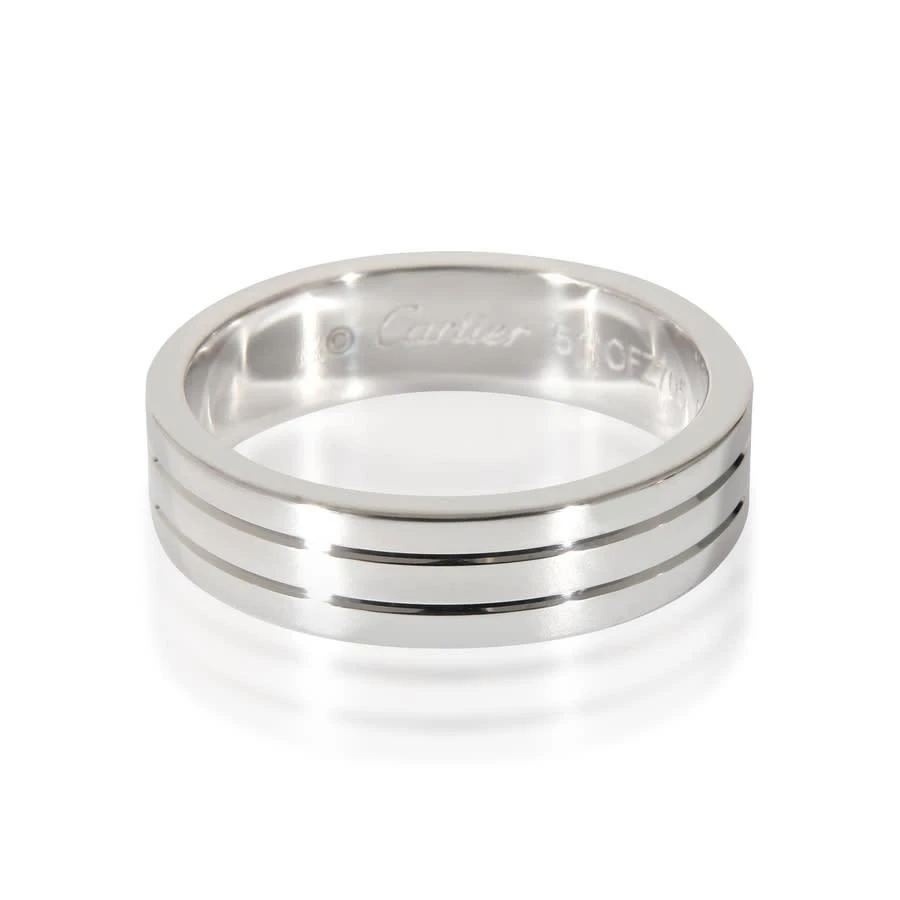 商品[二手商品] Cartier|Pre-Owned Cartier Vendome Louis Cartier Wedding Band in 18K White Gold,价格¥10687,第2张图片详细描述