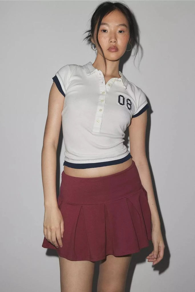 商品Out From Under|Out From Under Prep School Pleated Micro Mini Skort,价格¥77,第2张图片详细描述