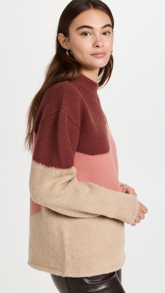 商品Theory|Theory Brushed Intarsia Sweater,价格¥3213,第6张图片详细描述