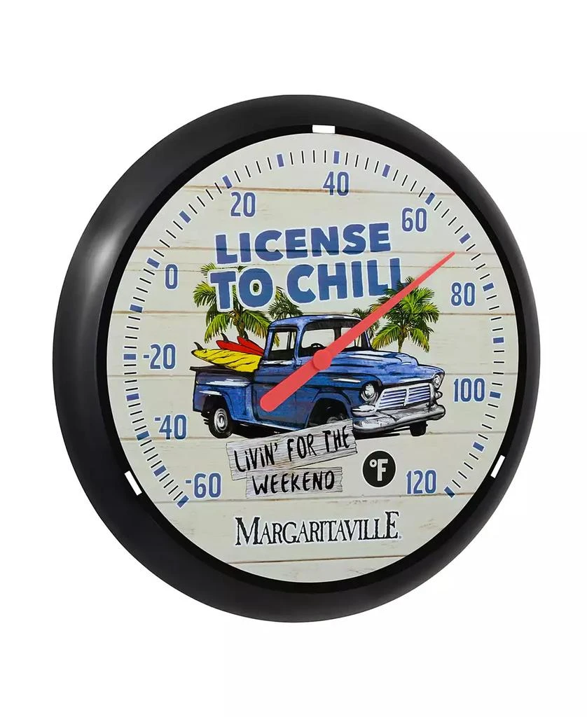 商品La Crosse Technology|104-134B-Tbp 13.25" "License To Chill" Margaritaville Analog Dial Thermometer,价格¥142,第4张图片详细描述