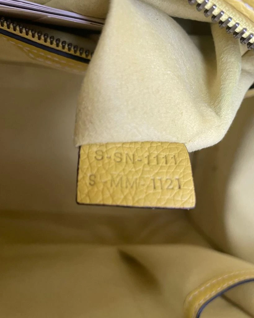 Celine Mini Luggage Tote Bag in Yellow Calfskin Leather 商品