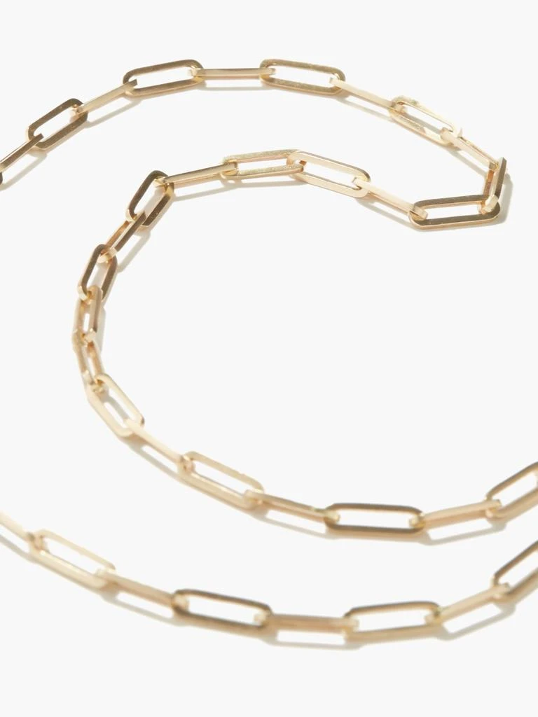 商品MATEO|Paperclip 14kt gold necklace,价格¥18692,第4张图片详细描述