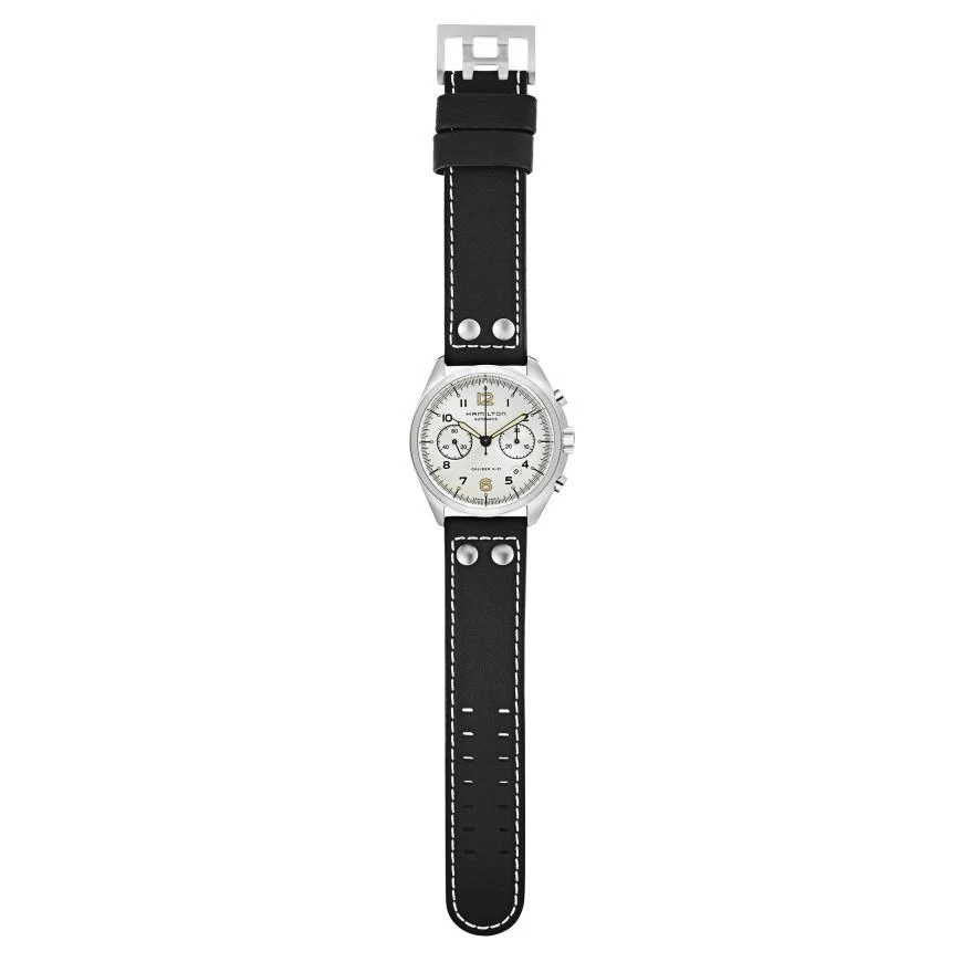 商品Hamilton|Khaki Aviation Pilot Pioneer Auto Chrono 男士手表,价格¥4692,第4张图片详细描述