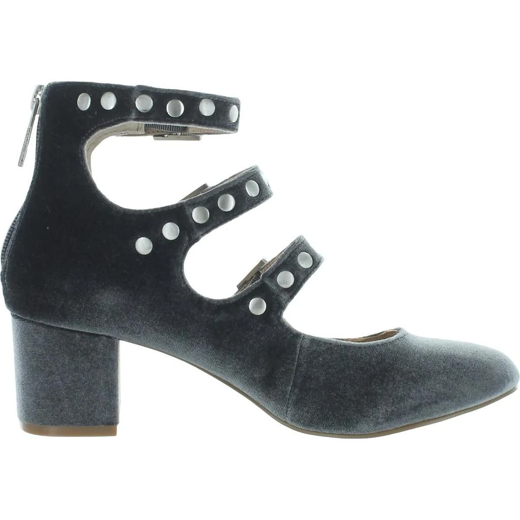 商品Charles David|Charles by Charles David Womens Lewis Velvet Block Heel Pumps,价格¥63,第3张图片详细描述
