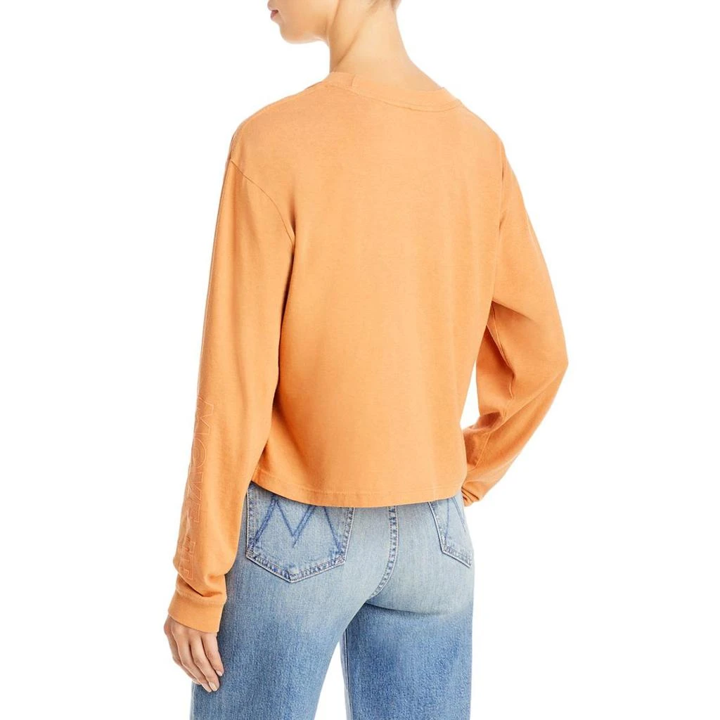 商品MOTHER|Mother Womens Twister Cotton Crewneck Cropped,价格¥123,第2张图片详细描述