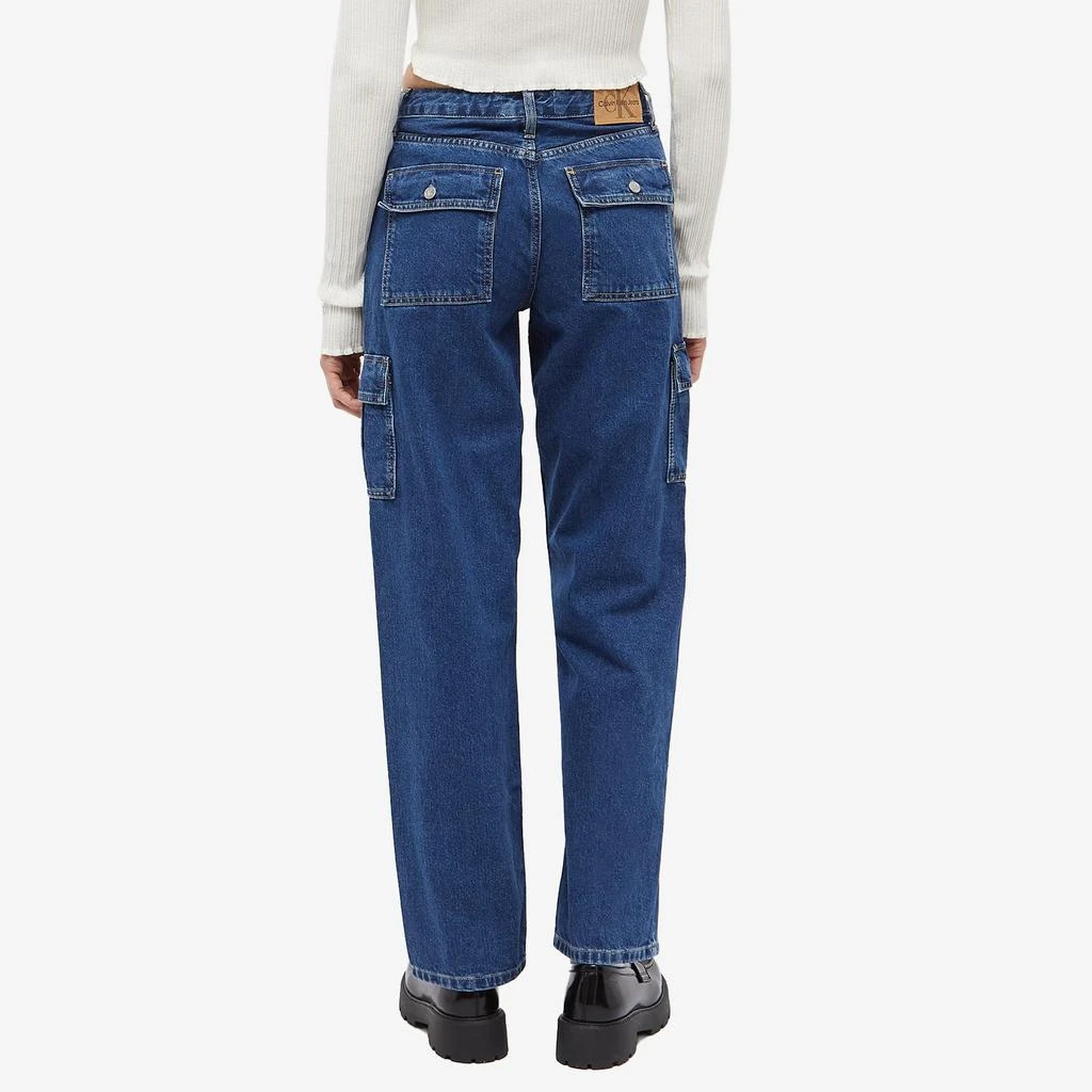 商品Calvin Klein|Calvin Klein 90s Straight Cargo Jeans,价格¥496,第3张图片详细描述