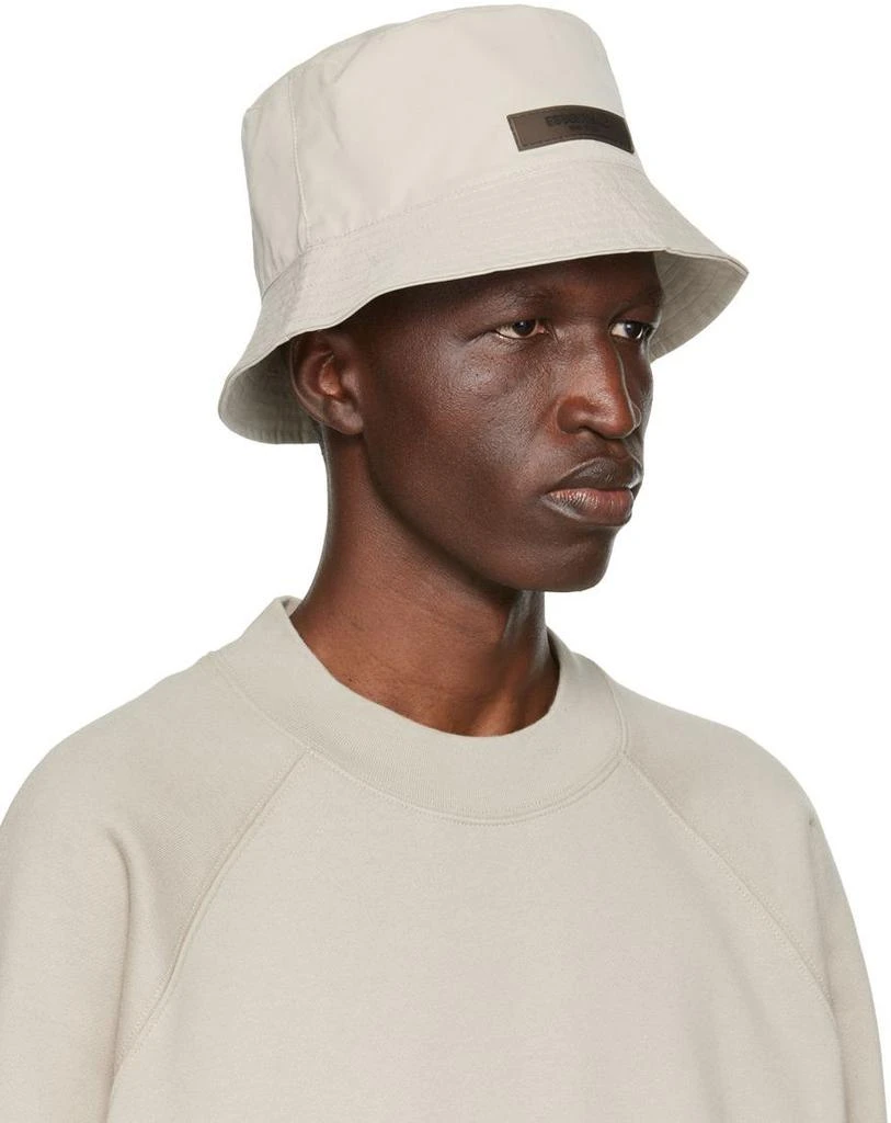 商品Essentials|Gray Cotton Bucket Hat,价格¥299,第2张图片详细描述