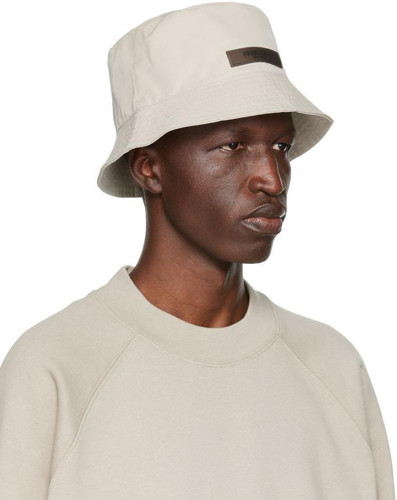 商品Essentials|Gray Cotton Bucket Hat,价格¥275,第4张图片详细描述