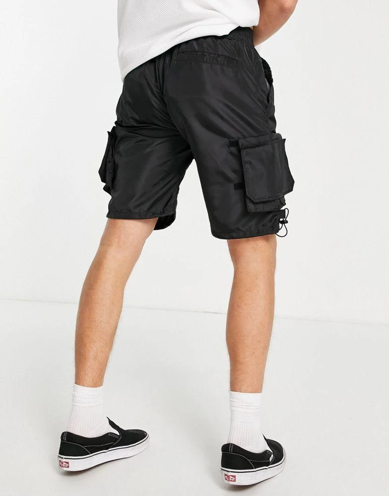 商品American Stitch|American Stitch cargo shorts in black,价格¥312,第4张图片详细描述