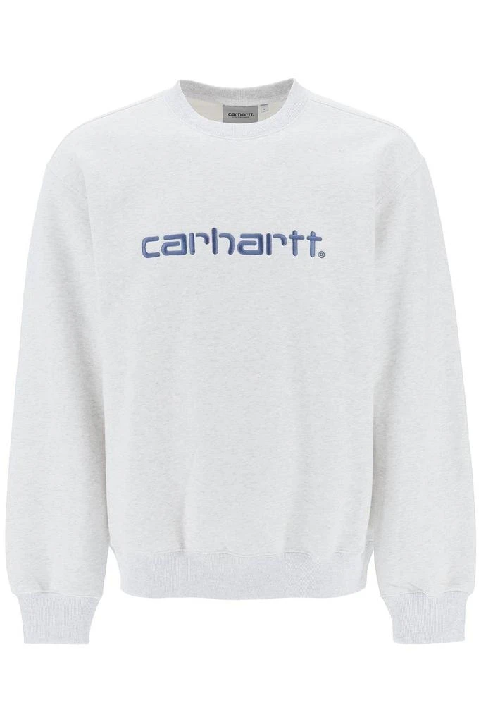 商品Carhartt WIP|Crew-neck sweatshirt with logo embroidery,价格¥458,第1张图片