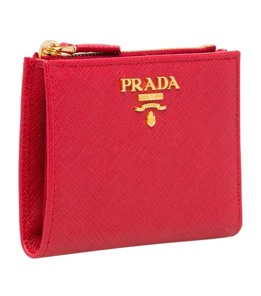 商品Prada|Small Saffiano Leather Wallet,价格¥6213,第3张图片详细描述