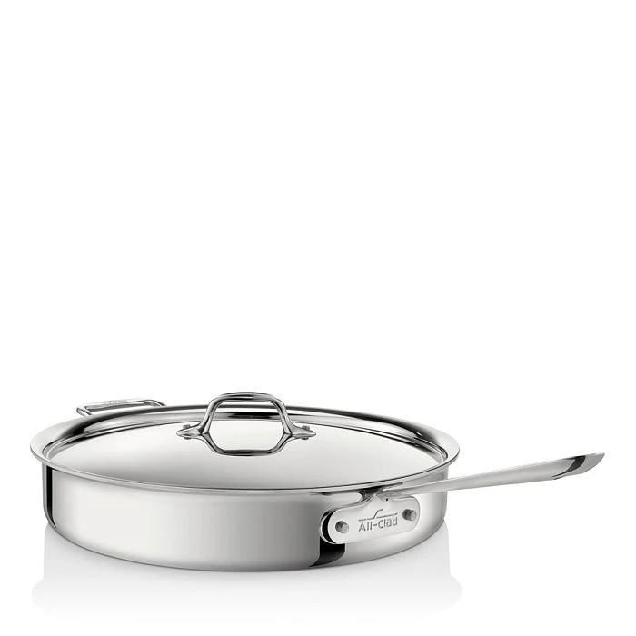 商品All-Clad|Stainless Steel 6-Quart Sauté Pan,价格¥1866,第1张图片