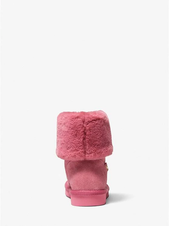 商品Michael Kors|Julia Faux Fur Trimmed Suede Boot,价格¥362,第3张图片详细描述