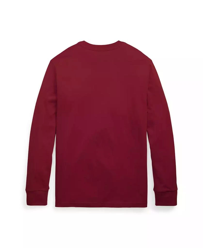 商品Ralph Lauren|Big Boys Cotton Jersey Long-Sleeve T-shirts,价格¥165,第2张图片详细描述