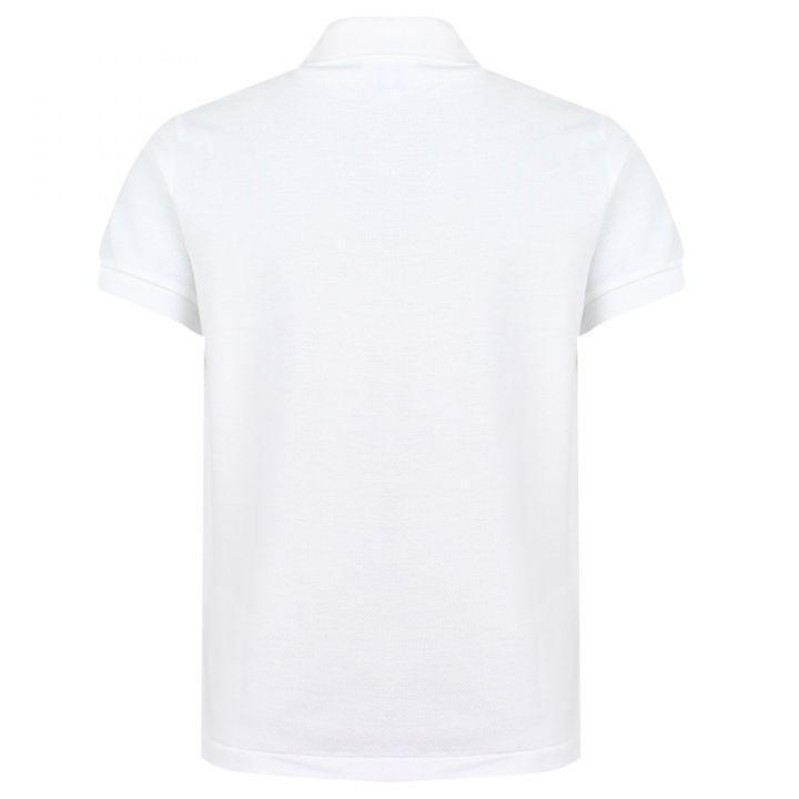 商品Lacoste|White Small Logo Short Sleeve Polo Shirt,价格¥299-¥427,第5张图片详细描述