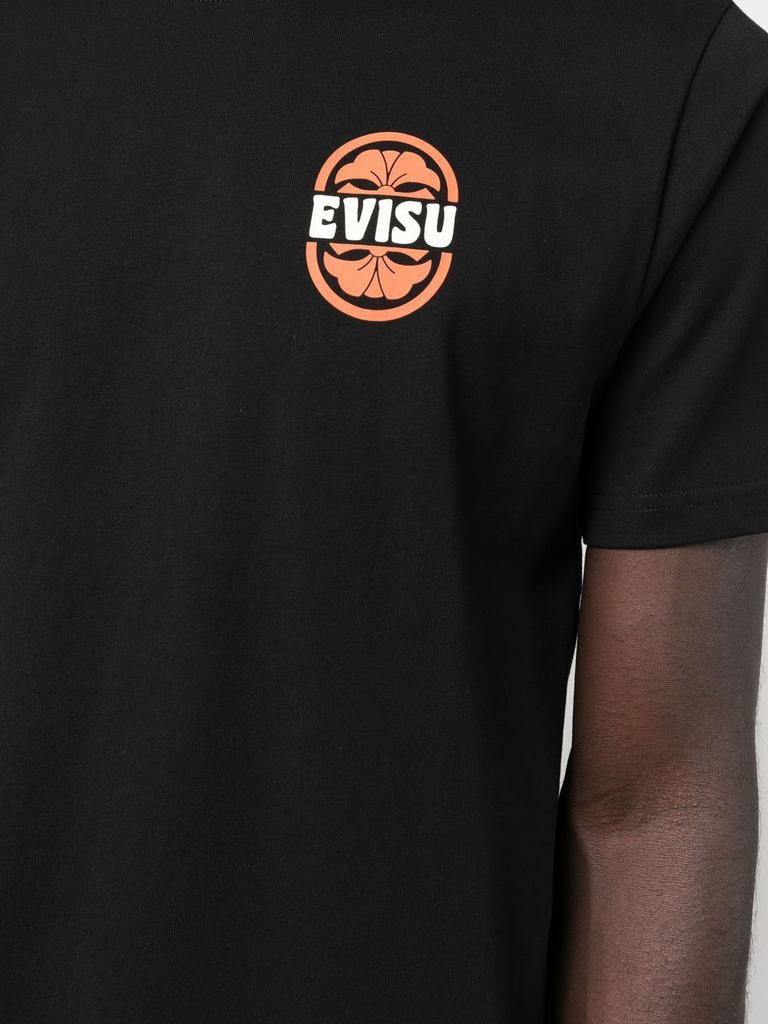 EVISU Cotton logo t-shirt商品第3张图片规格展示