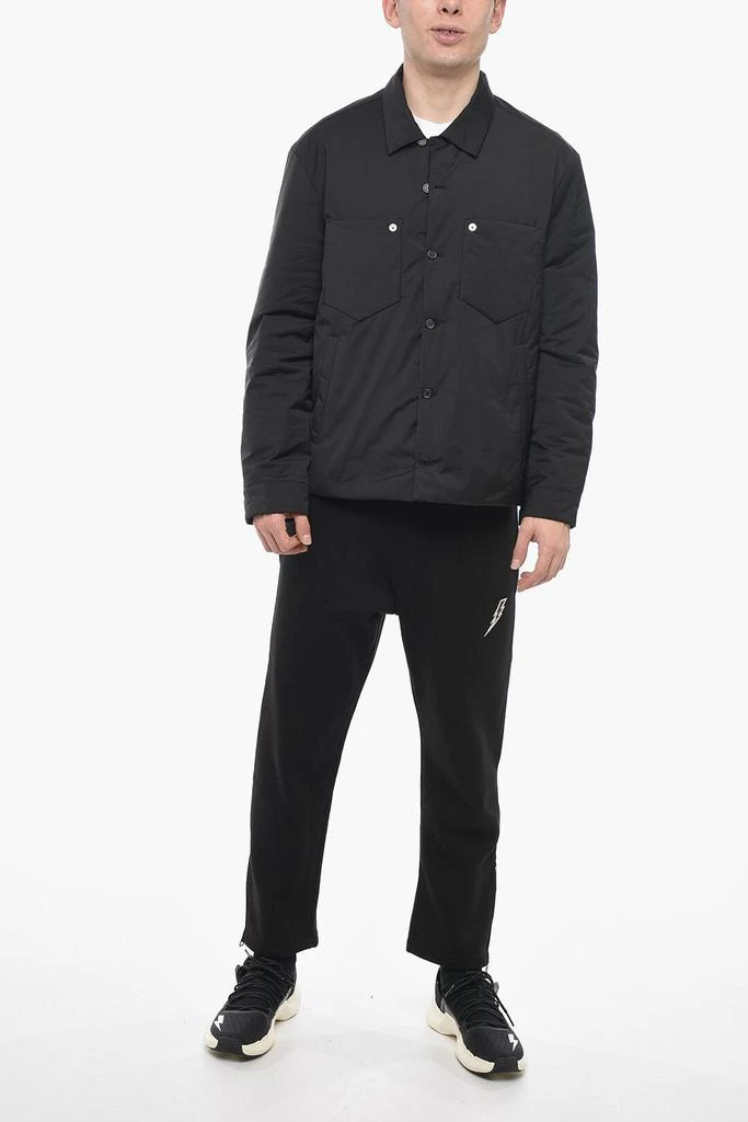 商品Neil Barrett|Neil Barrett Padded Boxy Fit Overshirt with Double Breast Pockets,价格¥1524,第4张图片详细描述