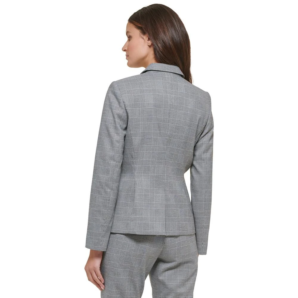 商品Tommy Hilfiger|Women's Glen Plaid Single-Button Blazer,价格¥1092,第2张图片详细描述