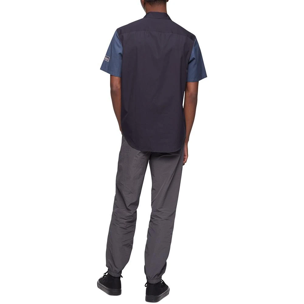 商品Calvin Klein|Men's Colorblocked Short-Sleeve Shirt,价格¥89,第2张图片详细描述