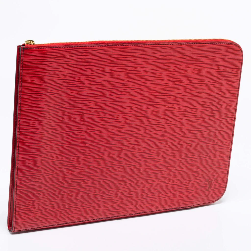 商品[二手商品] Louis Vuitton|Louis Vuitton Red Epi Leather Poche Documents Portfolio Case,价格¥3518,第4张图片详细描述