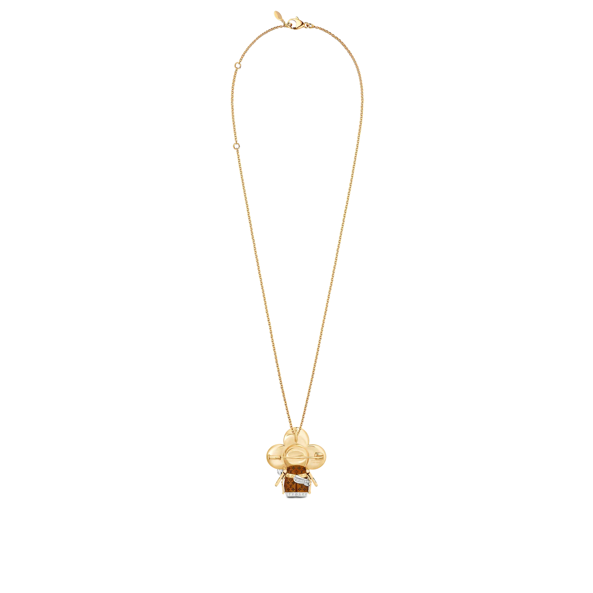 【预售】 LV路易威登 25秋冬 女士 吊坠 VIVIENNE HORSE 18K 金漆光钻石项链 Q93978  商品