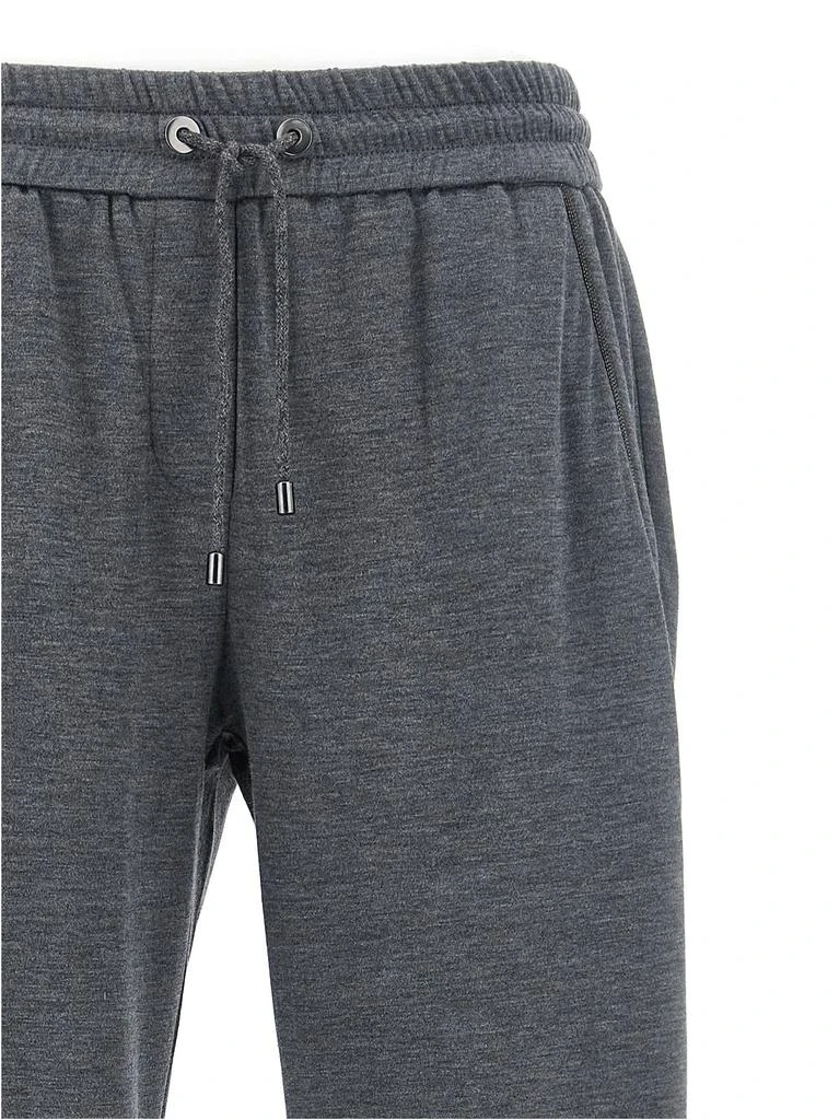 商品Brunello Cucinelli|Brunello Cucinelli Elastic Waistband Drawstring Joggers,价格¥6327,第3张图片详细描述