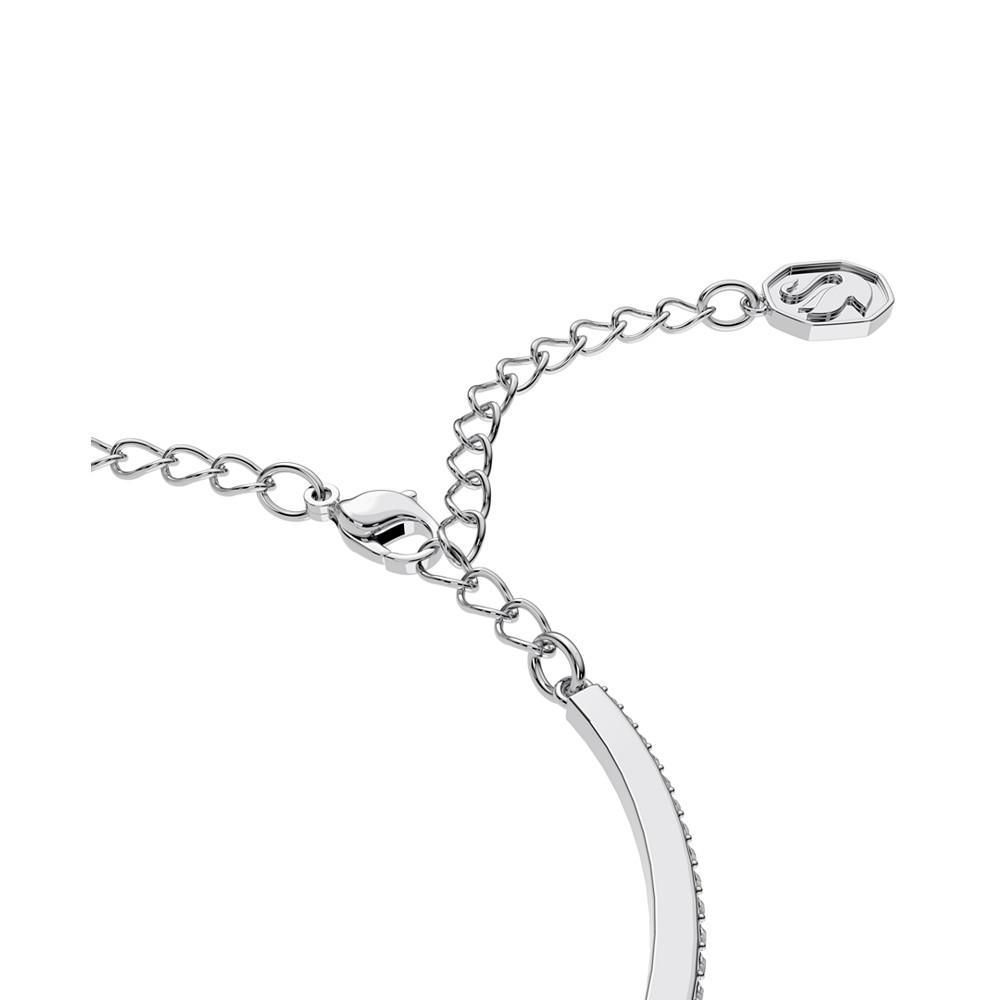 商品Swarovski|Silver-Tone Millenia Crystal Bangle Bracelet,价格¥1218,第5张图片详细描述