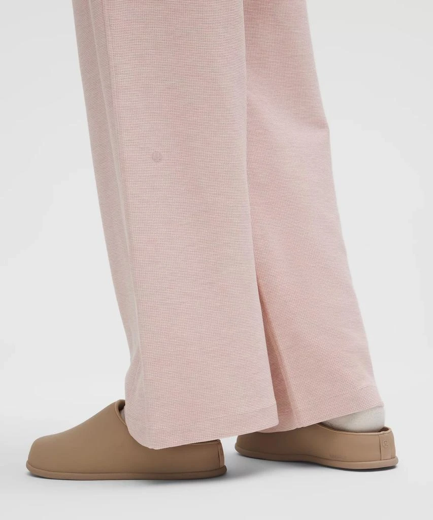 Scuba Mid-Rise Wide-Leg Pant *Waffle 商品