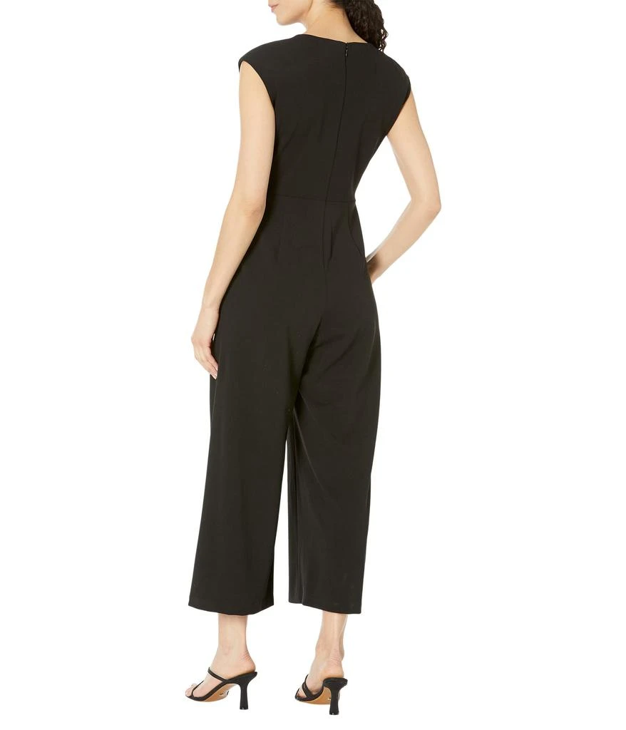 商品Calvin Klein|Jumpsuit with Keyhole & Knotted Side Detail,价格¥665,第2张图片详细描述