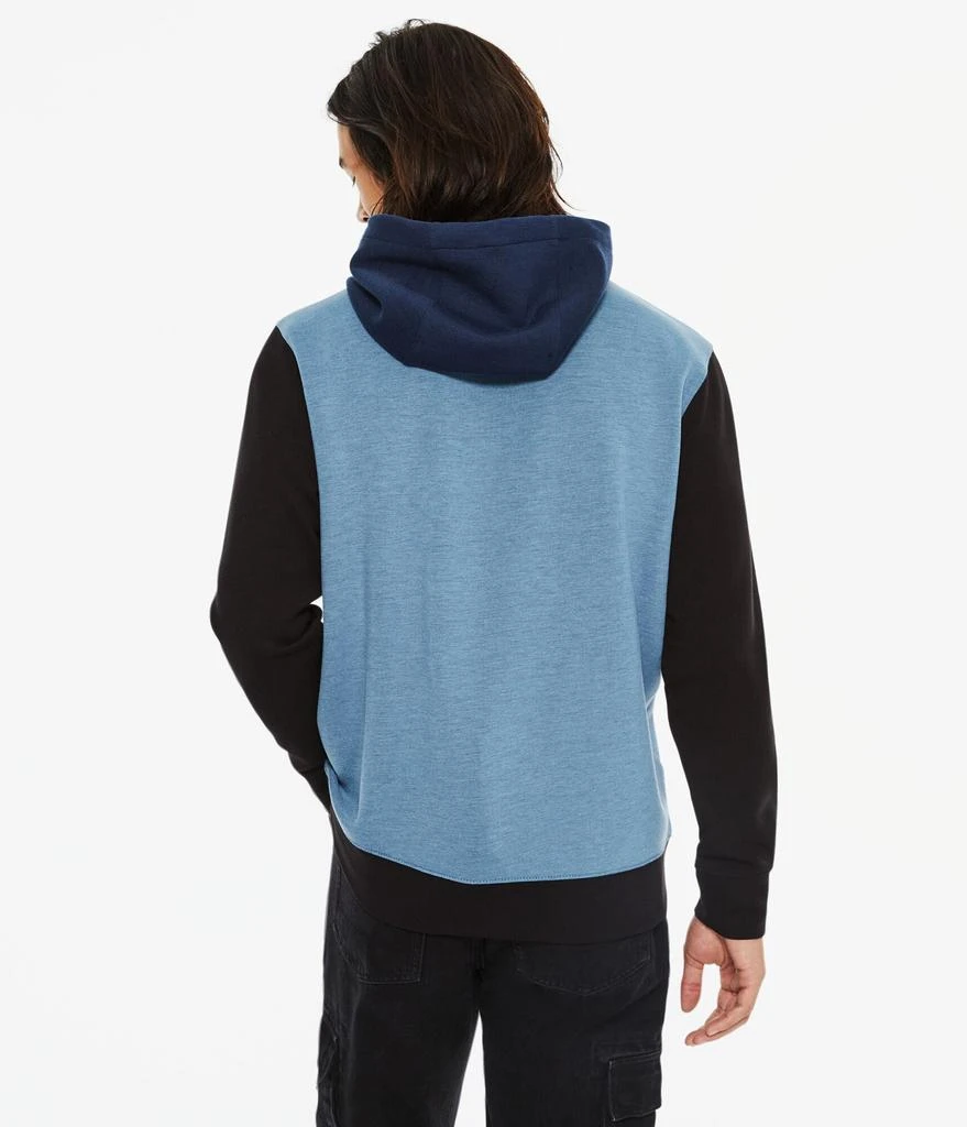 商品Aeropostale|Aeropostale Men's Air Softspun Tech Fleece A87 Logo Pullover Hoodie,价格¥142,第2张图片详细描述