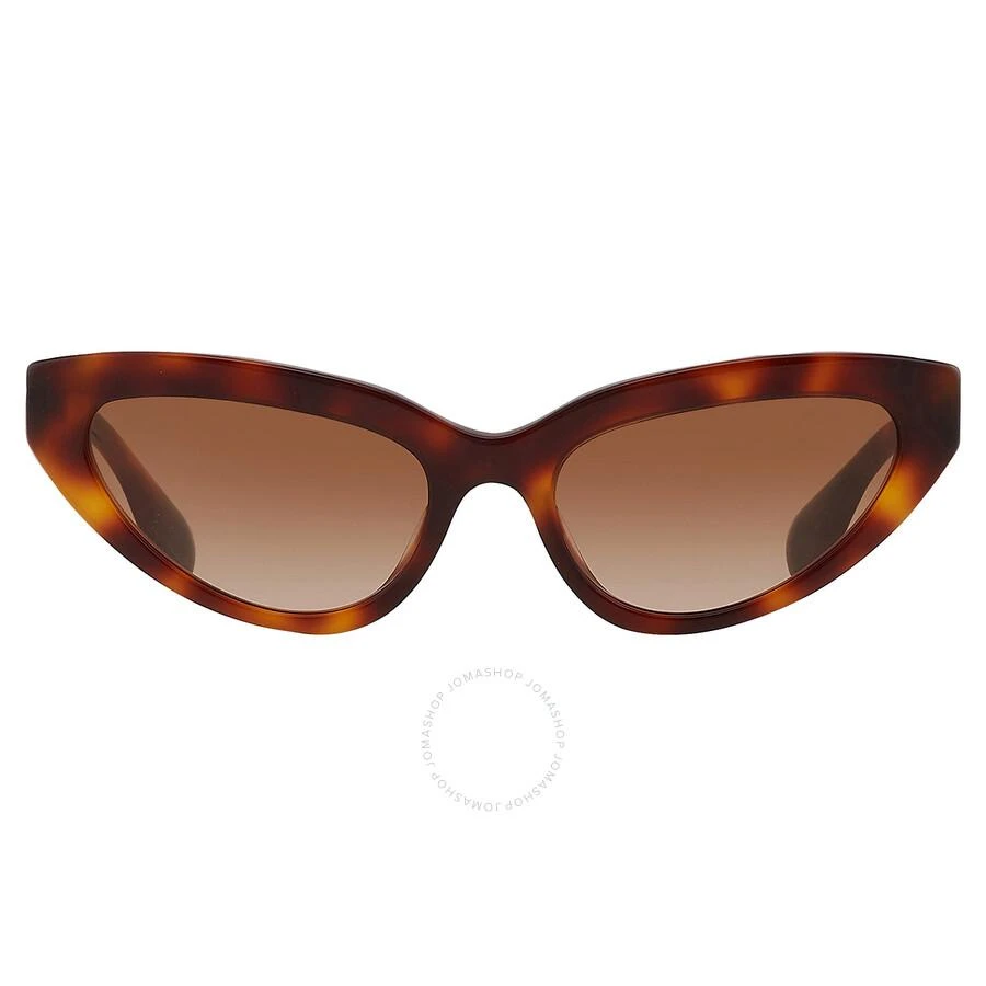 商品Burberry|Brown Gradient Cat Eye Ladies Sunglasses BE4373U 331613 54,价格¥968,第1张图片