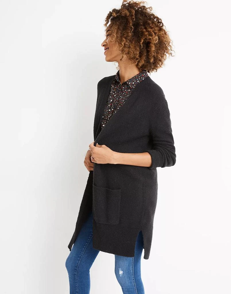 商品Madewell|Kent Cardigan Sweater in Coziest Yarn 毛衣,价格¥515,第2张图片详细描述