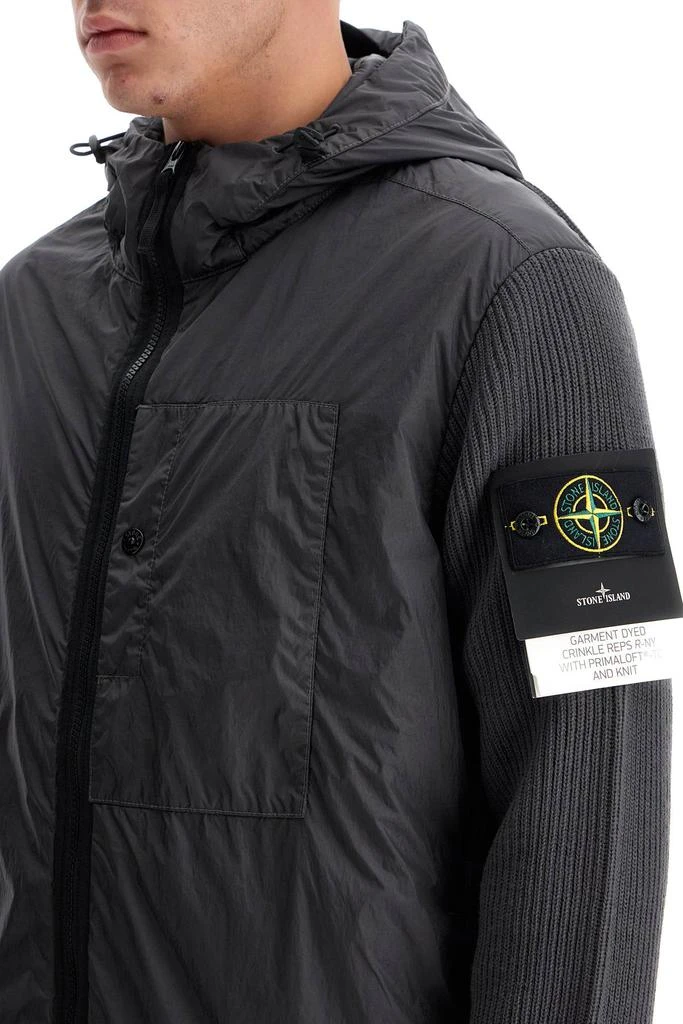 商品Stone Island|hybrid crinkle reps r-n,价格¥3426,第4张图片详细描述