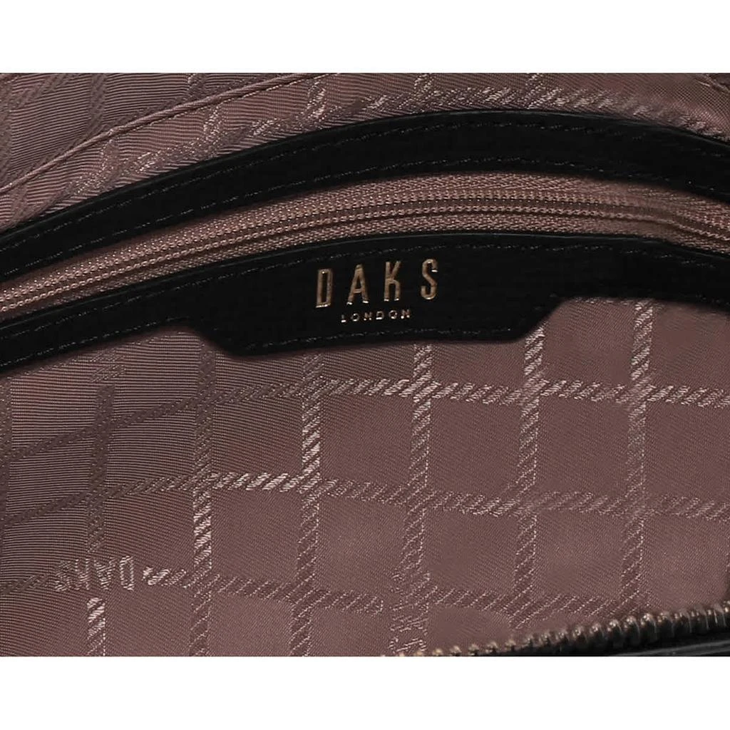 商品DAKS|Daks Ladies Amber Black Leather Shoulder Bag,价格¥1005,第3张图片详细描述