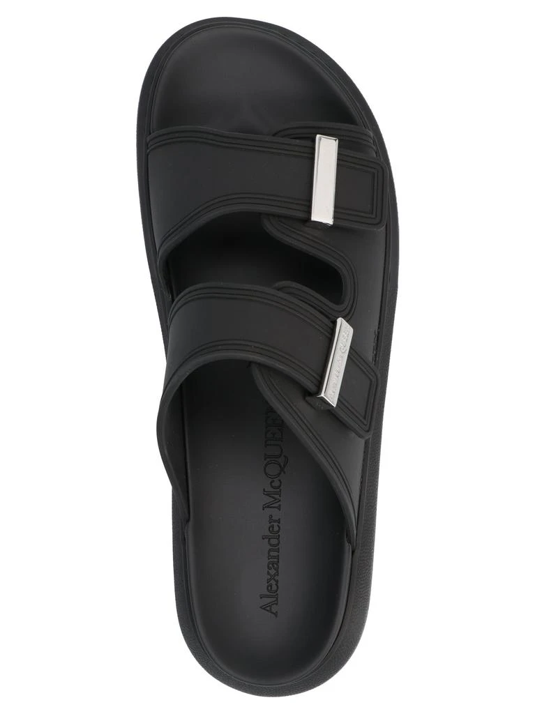 商品Alexander McQueen|Double band slides,价格¥1684,第3张图片详细描述