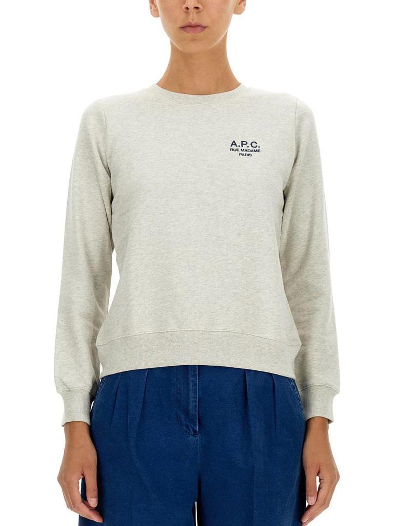 商品A.P.C.|A.P.C. Womens Pink Sweatshirt,价格¥1860,第1张图片