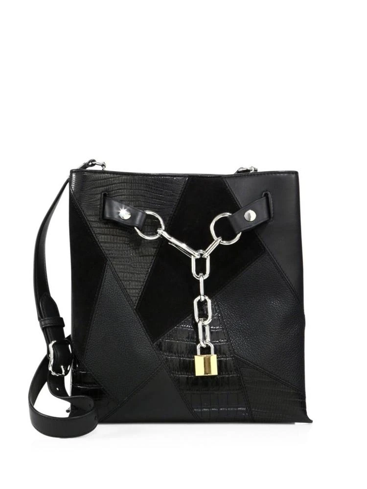 商品Alexander Wang|Attica Chain Leather Shoulder Bag,价格¥4644,第1张图片