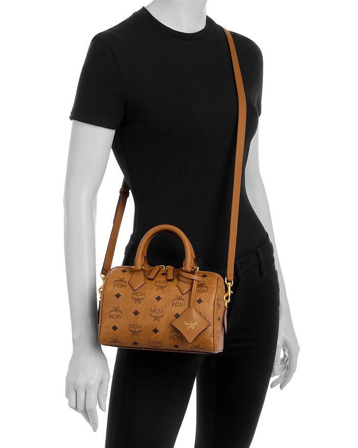 商品MCM|Ella Boston Visetos Small Top Handle Bag,价格¥6520,第2张图片详细描述